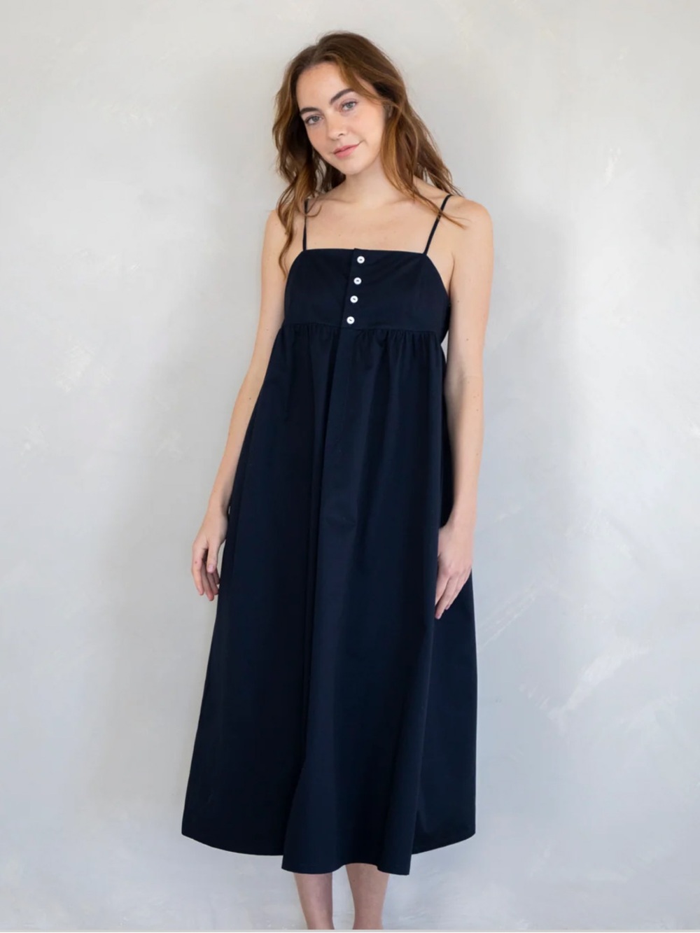 Things Between Eleni Dress in navy | size xxl